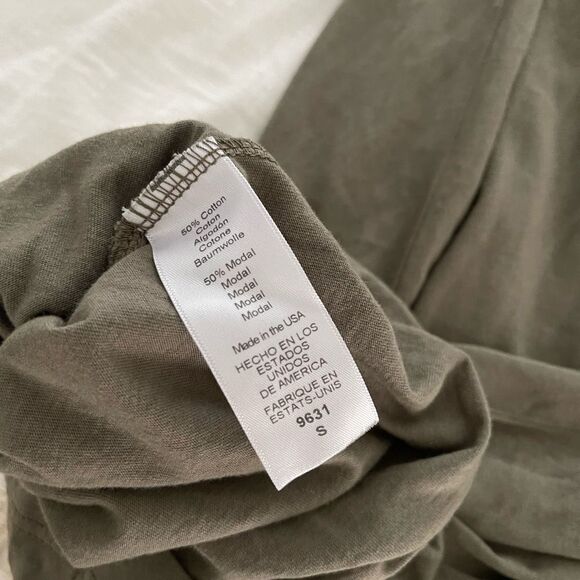 Michael Stars Women’s Small Olive Green Tank Jumpsuit - Picture 2 of 8